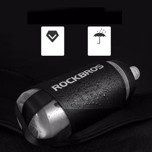 Rockbros D45 velosipēda pudeles jostas soma – krāsa: melna