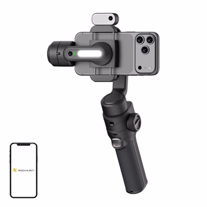 AOCHUAN S3 stabilizators ar AI sensoru (melns)