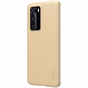 Nillkin Super Frosted Shield vāciņš ierīcei Huawei P40 Pro, zelta krāsā