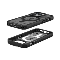 UAG Pathfinder MagSafe viedtālruņa apvalks iPhone 15 Pro - pelēks