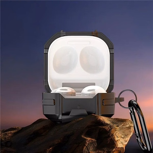 Dux Ducis SECG Austiņu kārba Samsung Galaxy Buds Live / Buds Pro / Buds 2 / Buds 2 Pro (f) - melna (f)