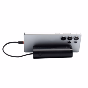 Portatīvais lādētājs Forcell F-Energy F10K4 PD QC3.0 3A 22,5W 10000 mAh su Apple Watch saderīgs melns