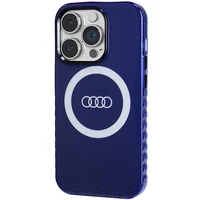 Viedtālruņa apvalks Audi IML Big Logo MagSafe iPhone 14 Pro - zils