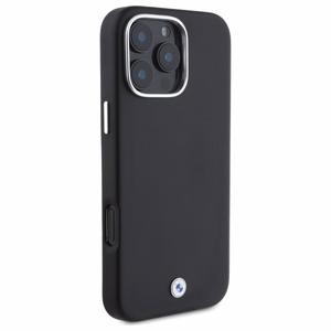 BMW Sign Full Wrapped Metal MagSafe iPhone 16 Pro Case - Black
