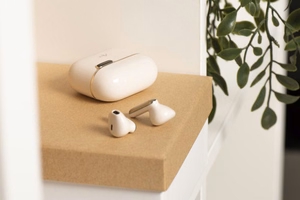 ART bezvadu austiņas Bluetooth TWS ar dokstaciju Type C AP-TW-B4W balta