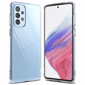 Ringke Fusion TPU viedtālruņa apvalks ar rāmi Samsung Galaxy A73 caurspīdīgs
