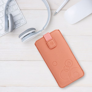 WONDER Deko чехол-мешочек (Size M) Iphone 5/Nokia 215 4G/225/5310 2020 персиковый