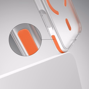 Etteri Icy Mag viedtālruņa apvalks iPhone 17 Pro Max oranžs