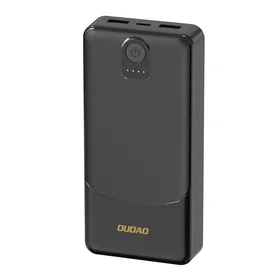 Portatīvais lādētājs Dudao K10Pro 2.4A 20000mAh 2 x USB-A - melna