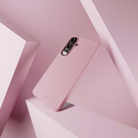 Puro Icon silikona viedtālruņa apvalks Samsung Galaxy S25 - rozā