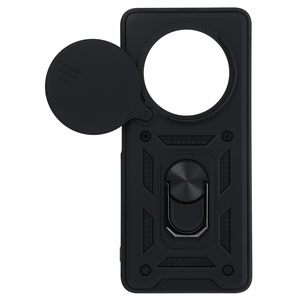 Slide Camera Armor Case for Xiaomi Redmi A4 Black