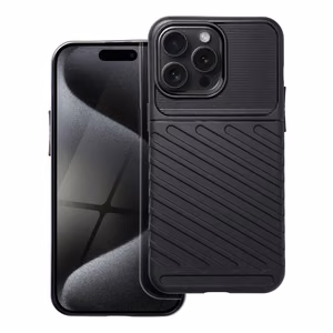 Case for iPhone 15 Pro Max Thunder black