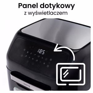 Huslog 1800W daudzfunkcionāls friteru katls