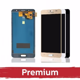 LCD Displejs Saderīgs ar Samsung J510 2016 J5 Melns OEM