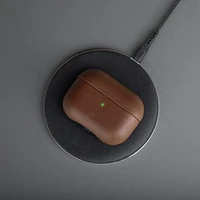 Uniq Terra dabīgās ādas apvalks AirPods Pro - sarkans