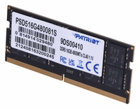 Patriot Memory Signature PSD516G480081S atmiņas modulis 16 GB 1 x 16 GB DDR5 4800 MHz
