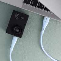 Kabelis FORCELL F-ENERGY C341 USB A uz Micro USB QC3.0 2,4A 18W Silikons 1 m zils (m)