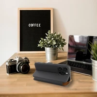 FOLIO Side Magnet viedtālruņa apvalks (m) saderīgs ar IPHONE 16 PRO MAX - pelēks