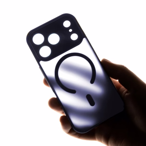 Mag Matt case for iPhone 16 Pro 6,3" light blue camera protection
