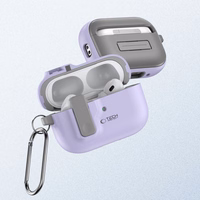 Tech-Protect Slim Hook apvalks ar karabīni Apple AirPods Pro 1 / 2 – violets