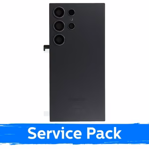 Aizmugures vāks saderīgs ar Samsung S928 S24 Ultra / Titanium Black / (Service Pack)