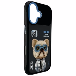 Nimmy Cool&Cute 2.0 nag viedtālruņa apvalks iPhone 17 - melns