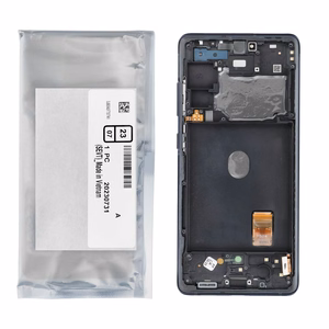 Komplekts LCD ekrāns SAMSUNG S20 FE 4G 5G GH82-24219A zils
