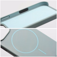 Premium glancēts magnētiskais apvalks ar kameras vadības pogu, saderīgs ar MagSafe, IPHONE 16 PRO piparmētru