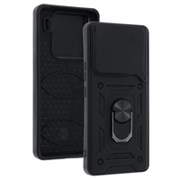 Slide Camera Armor viedtālruņa apvalks Xiaomi 15 Pro 5G melns