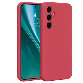 Etteri silikona viedtālruņa apvalks Samsung Galaxy S23 FE - sarkans