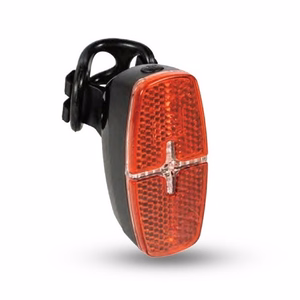 Задний велосипедный фонарь LED, 2xAAA, IPX5