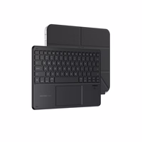 AmazingThing Minimal Case Keylite Combo Keyboard Case iPad 11" 2025 - melns
