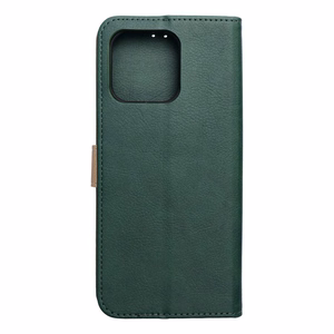 Zaļš un zelta Split Book atverams maciņš Motorola G57 POWER