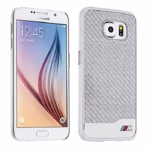 BMW ciets vāciņš Samsung Galaxy S6 sudrabains