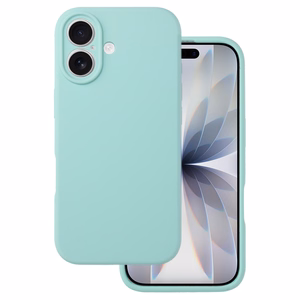 Silicone Lite viedtālruņa apvalks iPhone 17 mentols