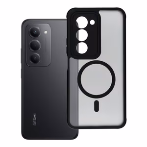 Case for Xiaomi Redmi 15 4G / 5G (171.1mm) Full Matte Mag Cover compatible with MagSafe black