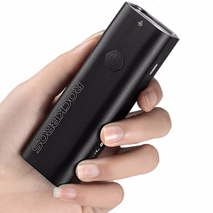 Rockbros 24710012001 priekšējais velosipēda lukturis 800 lm + USB-C - USB-A kabelis - melns