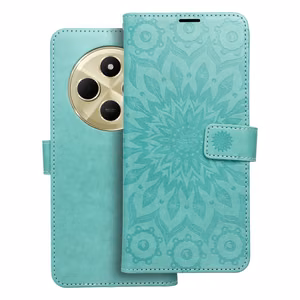 MEZZO Viedtālruņa apvalks XIAOMI Redmi 14C mandala zaļš