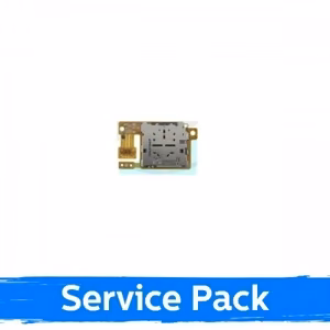 Flex kabelis saderīgs ar Samsung T736 / T733 Tab S7 FE SIM kartes lasītājs / Plata (Service Pack)
