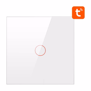Viedais gaismas slēdzis ZigBee Avatto ZTS02-EU-W1 1 Way TUYA (balts)