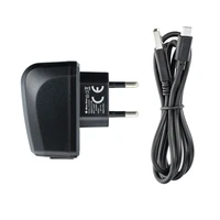 BLUE STAR LITE ceļojumu lādētājs 1A 5W USB A + kabelis USB A uz Micro USB TFK-TC-1095B melns