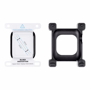 5D Mr. Monkey Aizsargstikls - Apple Watch SE / SE 2 / SE 3 44MM melns (Strong HD)