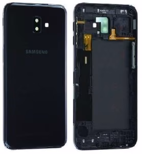 Aizmugurējais vāciņš priekš Samsung J610 J6+ 2018 melns original (used Grade C)