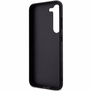 Karl Lagerfeld KLHCS23SSAKLHPK S23 S911 жёсткий чехол чёрный/чёрный Saffiano Mono с металлическим логотипом