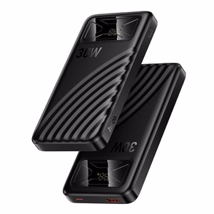Ārējais akumulators Hoco Q42, 10000 mAh, QC PD, 30 W, 3 A, melns