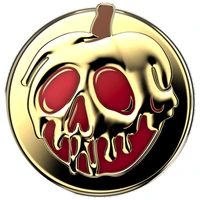 Popsockets Round Disney emaljas Poison Apple MagSafe turētājs un tālruņa statīvs