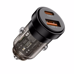 Tech-Protect CC03 45W auto lādētājs 2 porti USB-A / USB-C melns