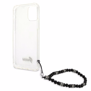 Guess GUHCP12LKPSBK iPhone 12 Pro Max 6.7" Transparent hardcase Black Pearl