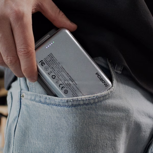 Dudao TGK1 внешний аккумулятор с беспроводной зарядкой MagSafe 20W 10000mAh чёрный (TGK1-black)