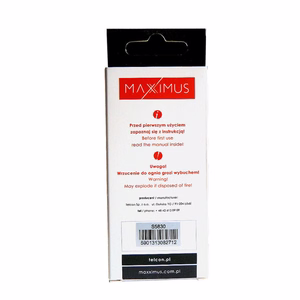 Baterija MAXXIMUS SAM S5830 1600mAh
